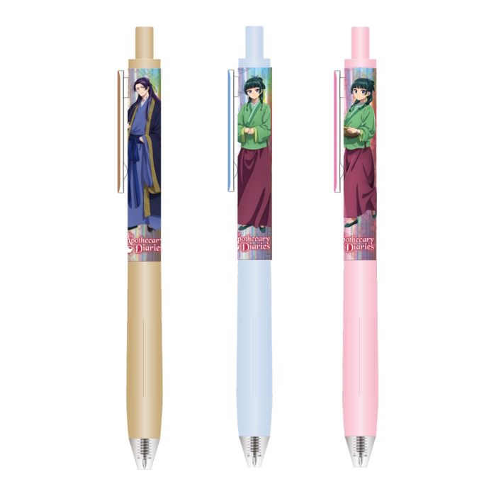 The Apothecary Diaries Gel Pen Display med 3 Holografiske Design